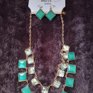 Mix It Color Necklace & Earring Set